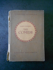 LUDWIG HOLBERG - TREI COMEDII (1922, cotor uzat) foto