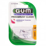 Set 8x Periute Interdentare, GUM, ProxaBrush, pentru Curatare in Profunzime, Tratate cu Clorhexidina