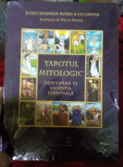 Set TAROTUL MITOLOGIC,78carti tarot+carte mare cartonata,ed lux-ED LIM-lb Romana foto