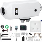 Sirocou diesel, incalzire stationara Vevor 8 kW, alimentare 12V DC, Telecomanda, consum 0,1-0,24 l/h