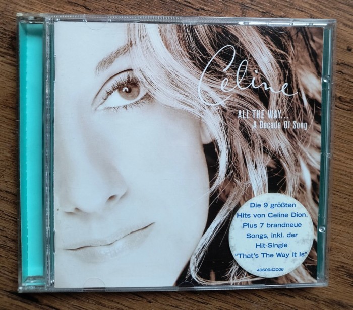 CD Celine Dion &ndash; All The Way... A Decade Of Song
