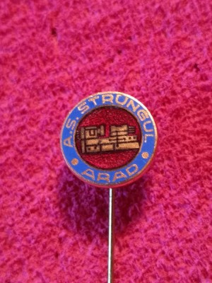 Insigna fotbal - AS STRUNGUL ARAD (varianta 1) foto