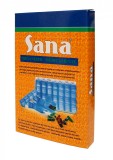 Organizer Medicamente Saptamanal SARAH (SANA) - Cutie pastile 7 zile, 4 compartimente/zi - Dozare Medicamente Zilnica