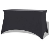 Cumpara ieftin Huse elastice pentru masa, 2 buc, 120 x 60,5 x 74 cm, antracit