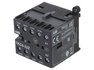 Contactor 4P NC/NO 17-32V DC 4A foto