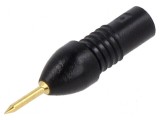 Terminal de măsurare neagră pentru sonde osciloscopice 1A