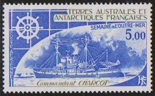 Teritoriul Antarctic Francez (PA) - 1982 - Vapor - Charcot