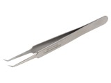 Pensetă de precizie cu v&acirc;rf &icirc;ngust și curbat de 115mm