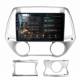 Navigatie Hyundai I20 (2012-2014) 4GB RAM Android 13 Octacore Slot Sim 4G DSP GPS Wi-FI Carplay Android Auto USB Bluetooth Waze Touchscreen 9 inch