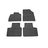 Set covorase auto din cauciuc pentru Renault Scenic 4 2016-&amp;gt; prezent, presuri RapidAuto, Negru