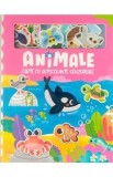 Cumpara ieftin Animale. Carte cu autocolante senzoriale