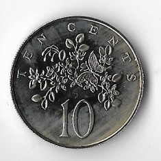 Moneda 10 cents 1977 - Jamaica, PROOF, tiraj: 10000