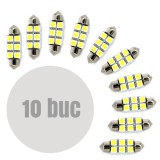 Bec LED Sofit 39mm Carguard, 12V, 1.5W, SMD, Plafoniera, Numar Inmatriculare (10 Buc)