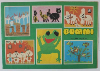 BUMMI , REVISTA PENTRU COPII IN LIMBA GERMANA , No. 14 , 1989 foto