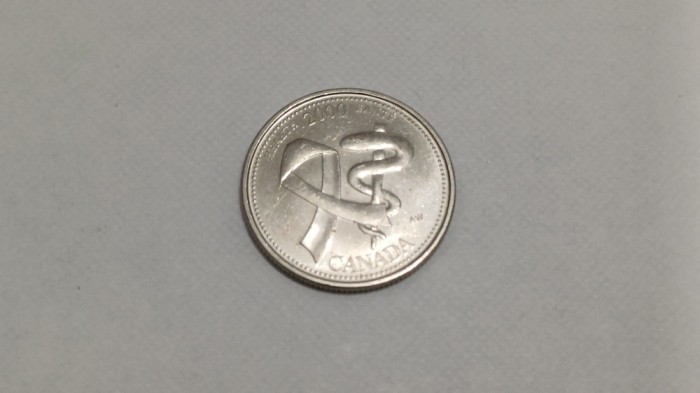 Canada-25 Cents 2000-Sănătate