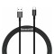 Cablu Baseus CATYS-B01 USB - Tip C 1m 100W 6A PD2.0 negru