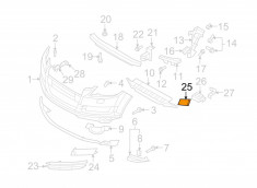 Capac Diuza Spalator Dreapta Vw 4L0955276GRU foto