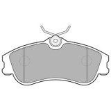 Set placute frana,frana disc PEUGEOT 206 limuzina (2007 - 2016) KRIEGER 0950006412