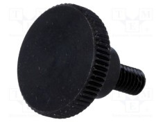 Buton reglare &Oslash; 16mm M4 8mm H 9,5mm oțel ELESA GANTER