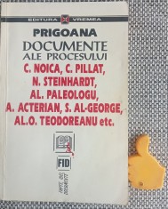 Prigoana Documente ale procesului C. Noica, C. Pillat, N. Steinhardt, Al. Paleologu, A. Acterian, S. Al-George, Al. O. Teodorescu Mihai Giugariu foto