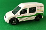 Ford Transit Connect 2012 Matchbox Mattel 2017, vintage Thailanda. Diecast, carcasă metalică vopsea Vision Center Services 7 cm/ 2.7 cm h 3.5 cm RR