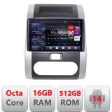 Navigatie Nissan X-Trail 2007-2013 Edotec Kit-001 8 core QLED 2K 16+512GB 360 Android Waze USB Navigatie Internet Youtube Radio