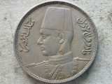 EGIPT-10 MILLIEMES 1938, Africa, Cupru-Nichel