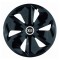 Set 4 Capace Roti Roco Negru R15, pentru Kia