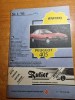 Revista Rutieră Anul 1 Nr. 1/1993: Auto-Turistica, Cai de Rasa, Peugeot - Revista Auto Vintage