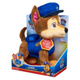 Jucarie de plus interactiva cu sunete, Paw Patrol, Chase, 7Toys