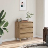 vidaXL Bufetă Stejar artizanal 60x35x70 cm Lemn prelucrat 856481