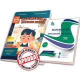 Matematica si explorarea mediului, clasa I, partea I editia 2022 + Brosura solutii, indicatii, raspunsuri