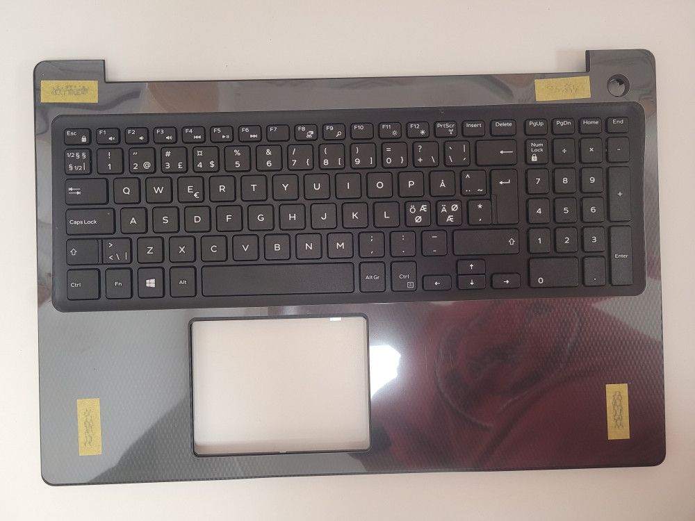 Carcasa superioara cu tastatura palmrest Laptop, Dell, Inspiron 3580, 3581,  3582, 3583, 3590, 3593, 3593, P75F, AP2EM000200 | Okazii.ro