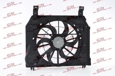 Ventilator radiator Land Rover Defender, Discovery, Range Rover Sport, Range Rover, motor: 3.0 R6 T, Mhev, 600; 2 pini, SRLine, HPLA19E735AD; LR081688 foto