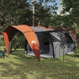 vidaXL Cort tunel Gri și Portocalie 562 x 265 x 216 cm 42017459