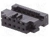 Conector IDC, 10 pini, pas pini 2mm, AMPHENOL - 89361-710LF