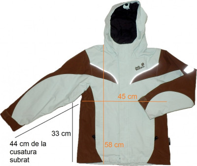 Geaca outdoor JACK WOLFSKIN Texapore 4 straturi (copii 140cm) cod-445173 foto