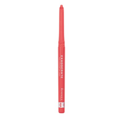 Creion de buze Rimmel London Exaggerate Automatic 102 Peachy-Beachy, 0.25 g foto