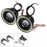 Proiectoare auto cu LED Angel Eyes 89mm