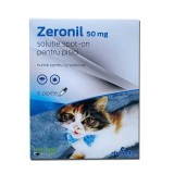 Cumpara ieftin Pipete antiparazitare pisici, Zeronil, 50 mg 6 pipete