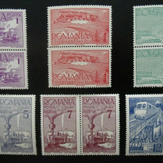 Romania LP 132 , Ceferiada in pereche , MNH/**