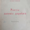Petru Iroaie - Poezia autentic populara. Cernauti 1938 (dedicatie, folclor)