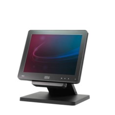 Monitor Touchscreen Refurbished Siemens Diebold Nixdorf BA92, 12.1 Inch, Rezolutie 800 x 600, Display Capacitiv pentru POS, Different Stand, Grad Core