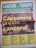 ziarul leacuri si terapii din 1 - 15 iunie 2001