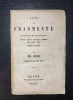 Acte si fragmente latine romanesci, 1855, Cartea Romanesca