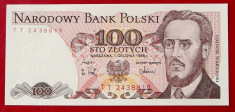 POLONIA 100 ZLOTI ZLOTYCH 1988 UNC necirculata ** foto