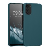 Husa Kwmobile pentru Motorola Moto E32/Moto E32s, Silicon, Verde, 58664.57, Carcasa