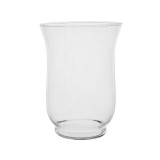 Vaza decorativa din sticla, forma clopot, 13.5x20 cm, ATU-085280, Oem
