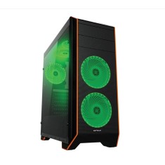 Carcasa noua PC fara sursa &ndash; design cu iluminare verde