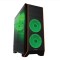 Carcasa noua PC fara sursa &ndash; design cu iluminare verde